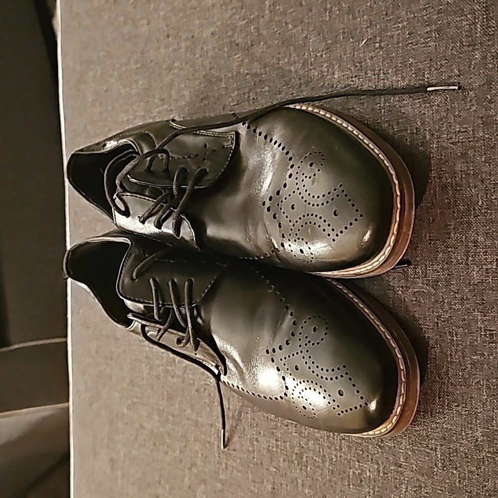 Stacy Adam's Alaire black leather Oxford dress shoes sz 9